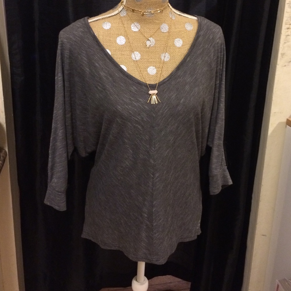 Guess black lace top